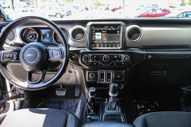 used 2021 Jeep Wrangler car, priced at $31,495