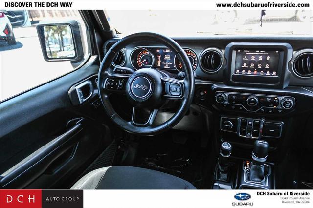 used 2019 Jeep Wrangler Unlimited car, priced at $24,588