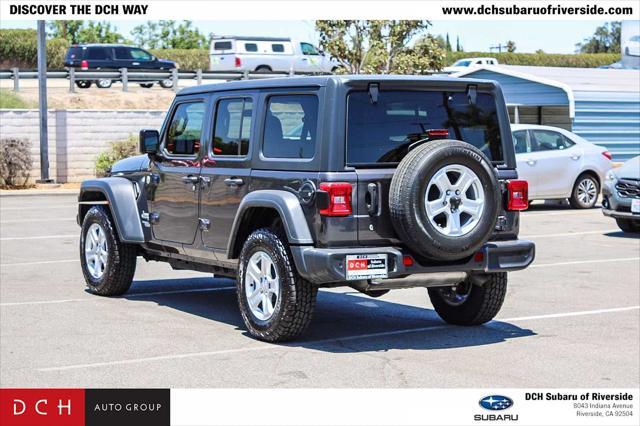 used 2019 Jeep Wrangler Unlimited car, priced at $24,588