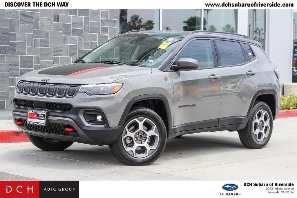 used 2022 Jeep Compass car, priced at $24,427
