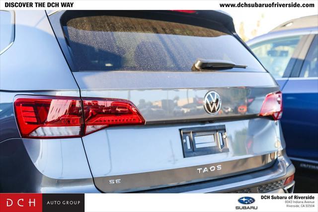 used 2023 Volkswagen Taos car, priced at $22,871