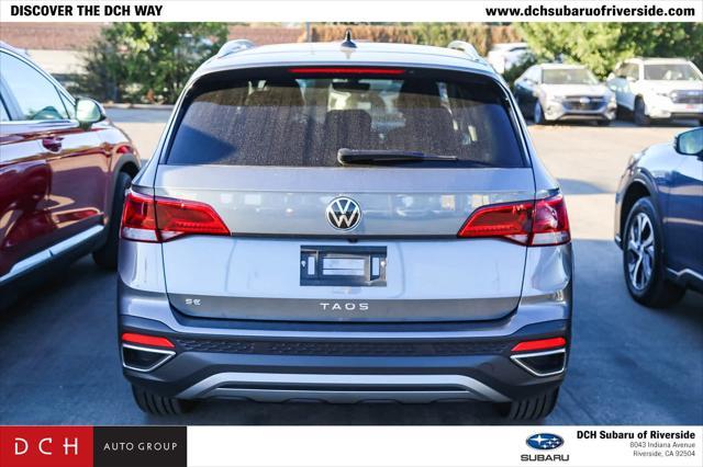 used 2023 Volkswagen Taos car, priced at $22,871