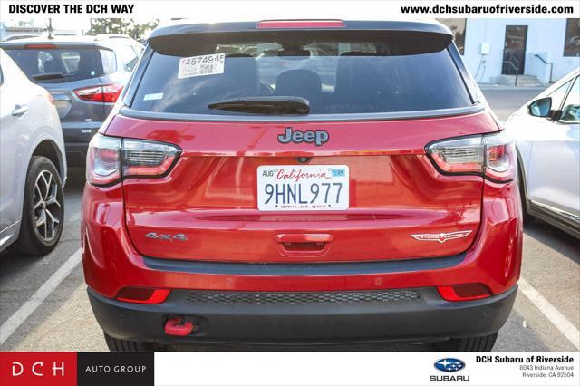 used 2021 Jeep Compass car, priced at $19,361