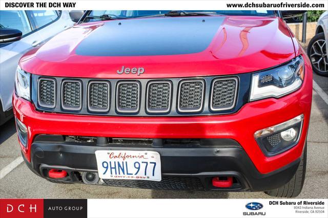 used 2021 Jeep Compass car, priced at $19,361