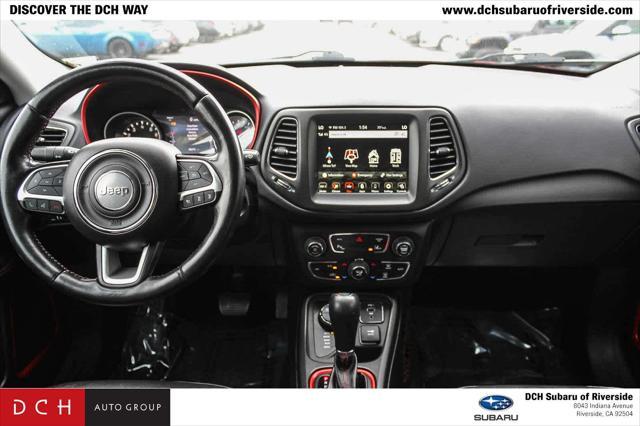 used 2021 Jeep Compass car, priced at $17,388