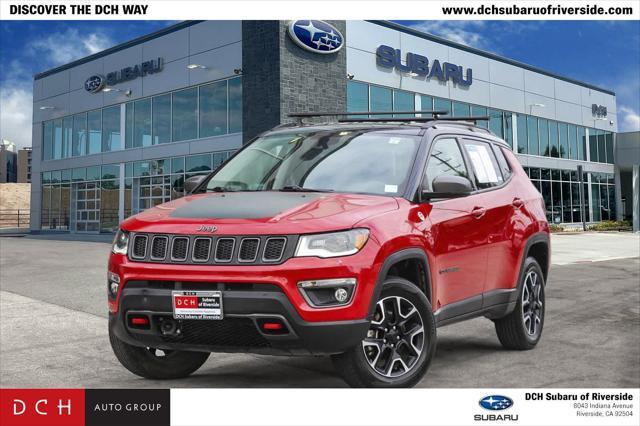 used 2021 Jeep Compass car, priced at $17,388