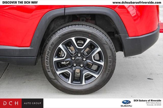 used 2021 Jeep Compass car, priced at $17,388