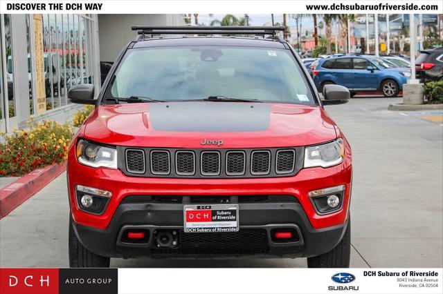 used 2021 Jeep Compass car, priced at $17,388