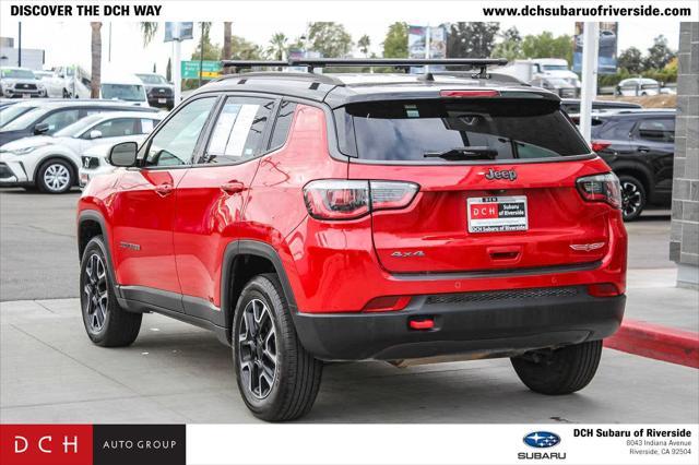 used 2021 Jeep Compass car, priced at $17,388