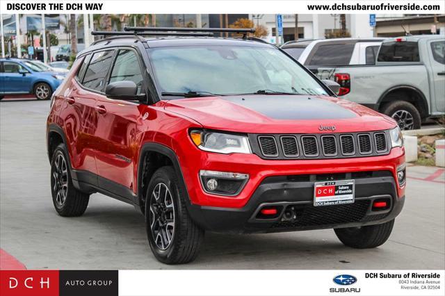 used 2021 Jeep Compass car, priced at $17,388