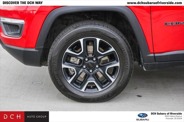 used 2021 Jeep Compass car, priced at $17,388