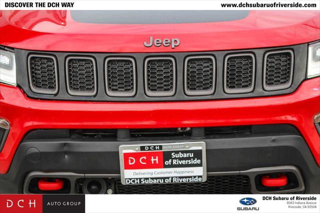 used 2021 Jeep Compass car, priced at $17,388