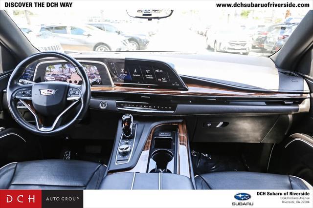 used 2021 Cadillac Escalade car, priced at $65,601