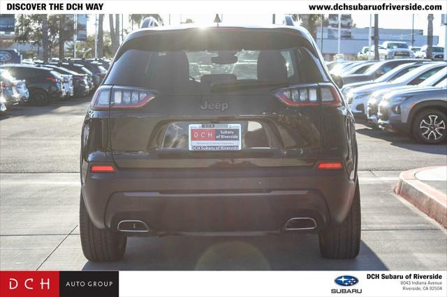 used 2021 Jeep Cherokee car, priced at $20,481