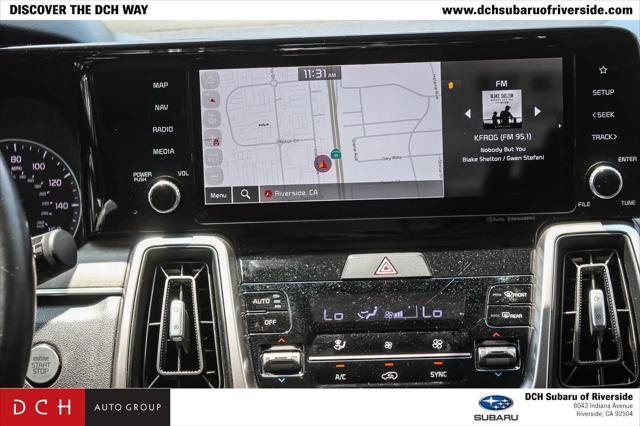 used 2023 Kia Sorento car, priced at $30,220