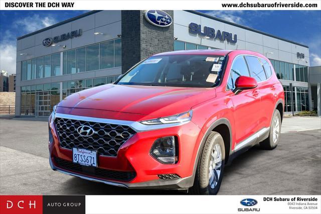 used 2020 Hyundai Santa Fe car, priced at $17,290