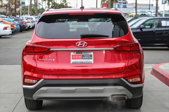 used 2020 Hyundai Santa Fe car, priced at $17,290