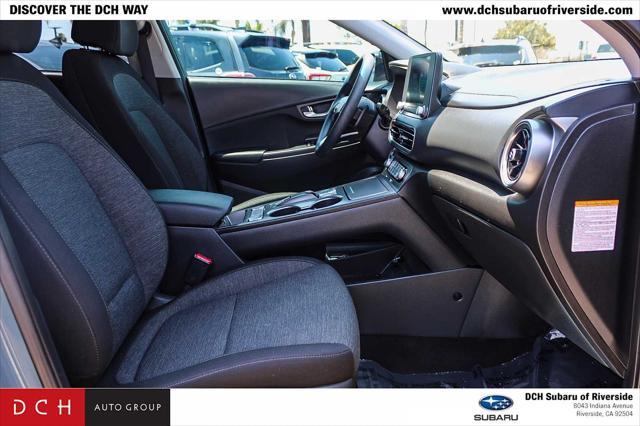 used 2022 Hyundai Kona EV car, priced at $19,999