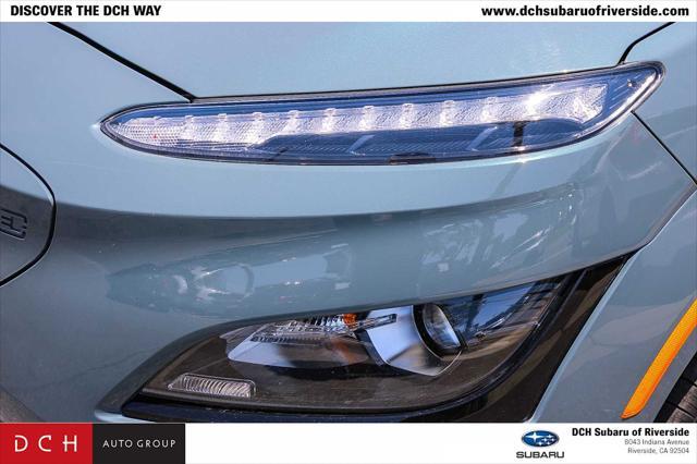 used 2022 Hyundai Kona EV car, priced at $19,999
