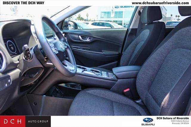 used 2022 Hyundai Kona EV car, priced at $19,999