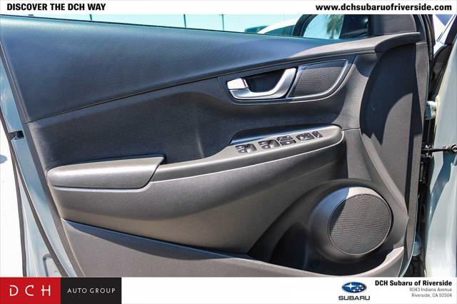 used 2022 Hyundai Kona EV car, priced at $19,999