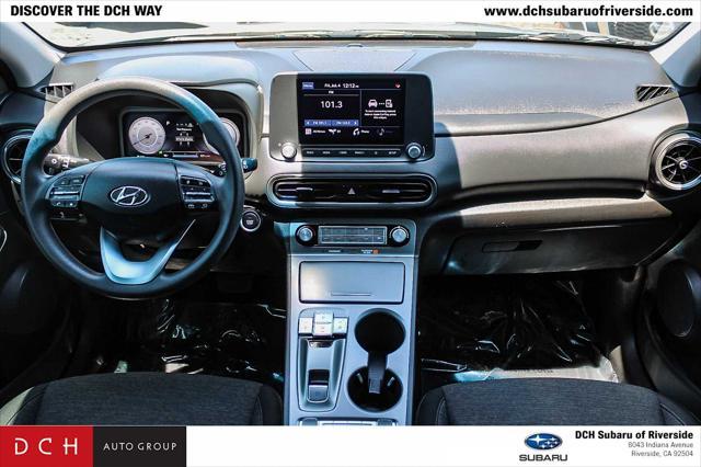 used 2022 Hyundai Kona EV car, priced at $19,999