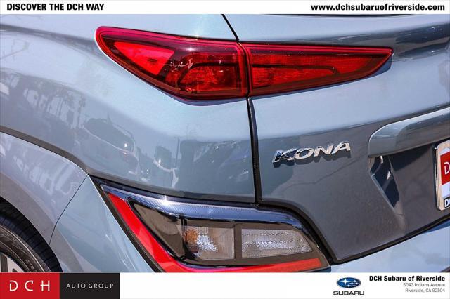 used 2022 Hyundai Kona EV car, priced at $19,999