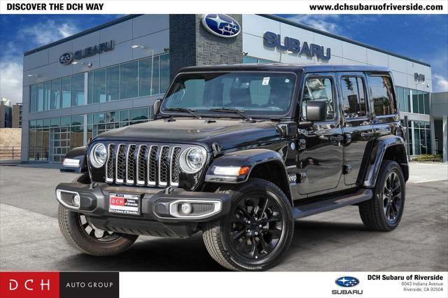 used 2021 Jeep Wrangler Unlimited car, priced at $29,378