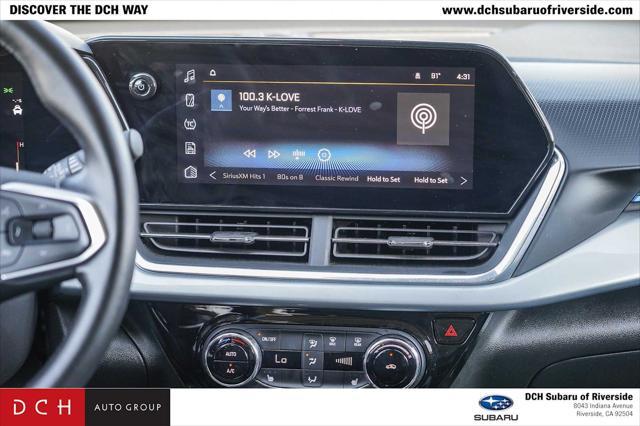 used 2024 Chevrolet Trax car, priced at $21,349