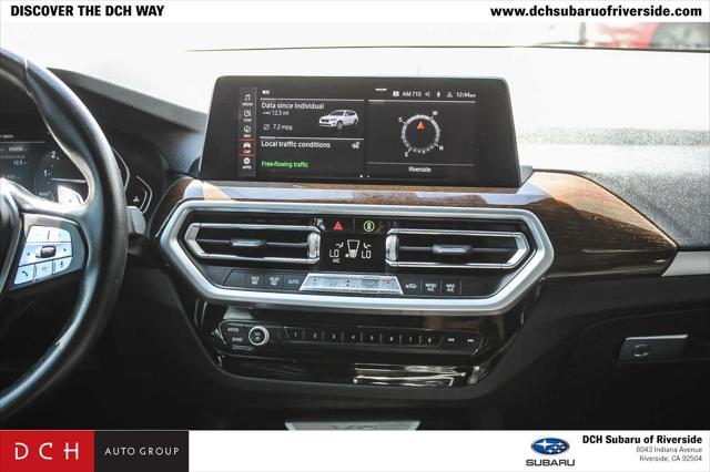 used 2022 BMW X3 car, priced at $25,995