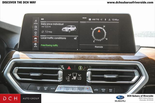 used 2022 BMW X3 car, priced at $25,995