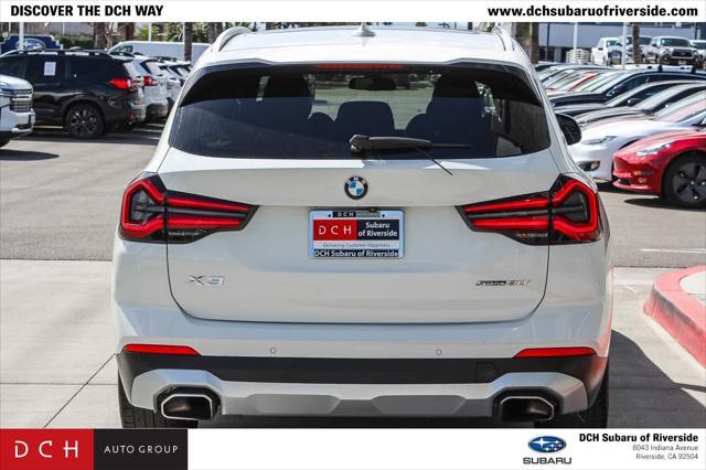 used 2022 BMW X3 car, priced at $25,995