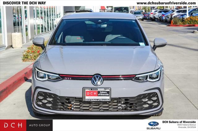 used 2024 Volkswagen Golf GTI car, priced at $28,499