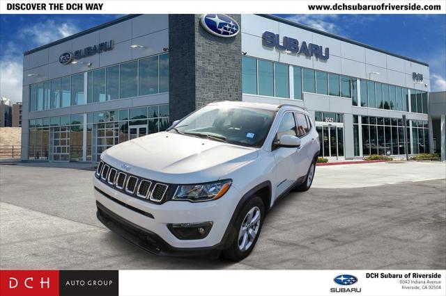 used 2021 Jeep Compass car, priced at $18,211