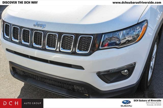 used 2021 Jeep Compass car, priced at $18,211