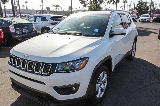 used 2021 Jeep Compass car, priced at $18,211