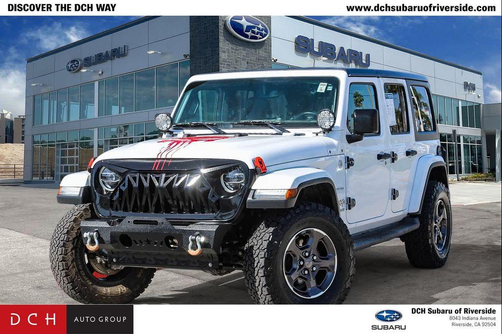 used 2018 Jeep Wrangler Unlimited car, priced at $26,477