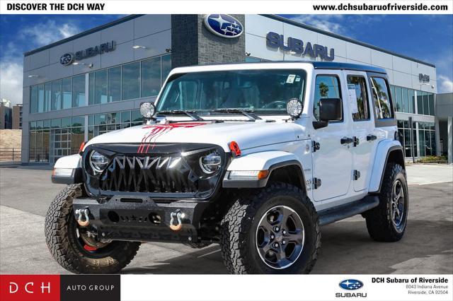 used 2018 Jeep Wrangler Unlimited car, priced at $28,248
