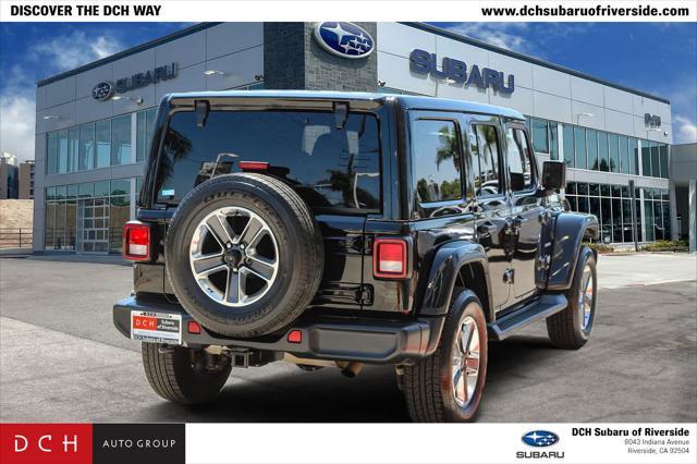 used 2021 Jeep Wrangler Unlimited car, priced at $27,886
