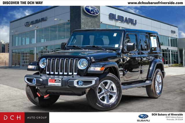 used 2021 Jeep Wrangler Unlimited car, priced at $27,886