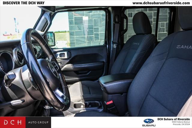 used 2021 Jeep Wrangler Unlimited car, priced at $27,886