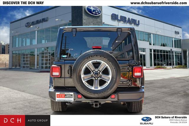 used 2021 Jeep Wrangler Unlimited car, priced at $27,886