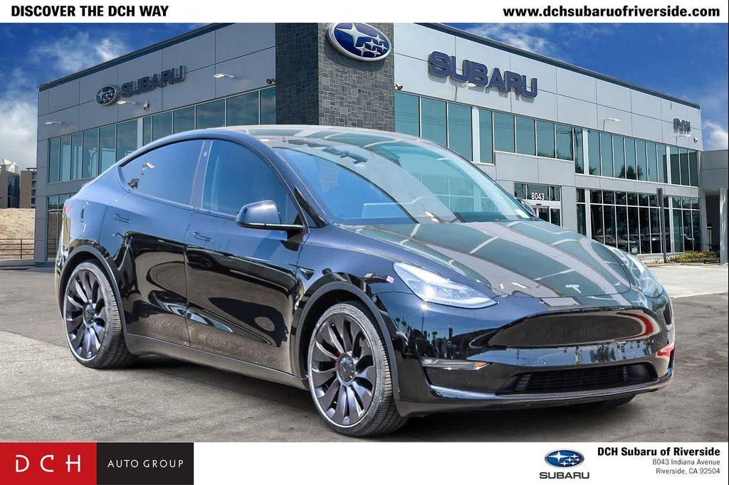 used 2021 Tesla Model Y car, priced at $29,999