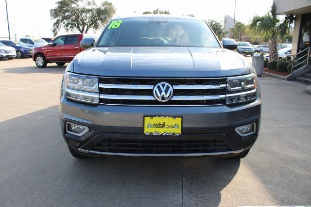 used 2018 Volkswagen Atlas car, priced at $13,488