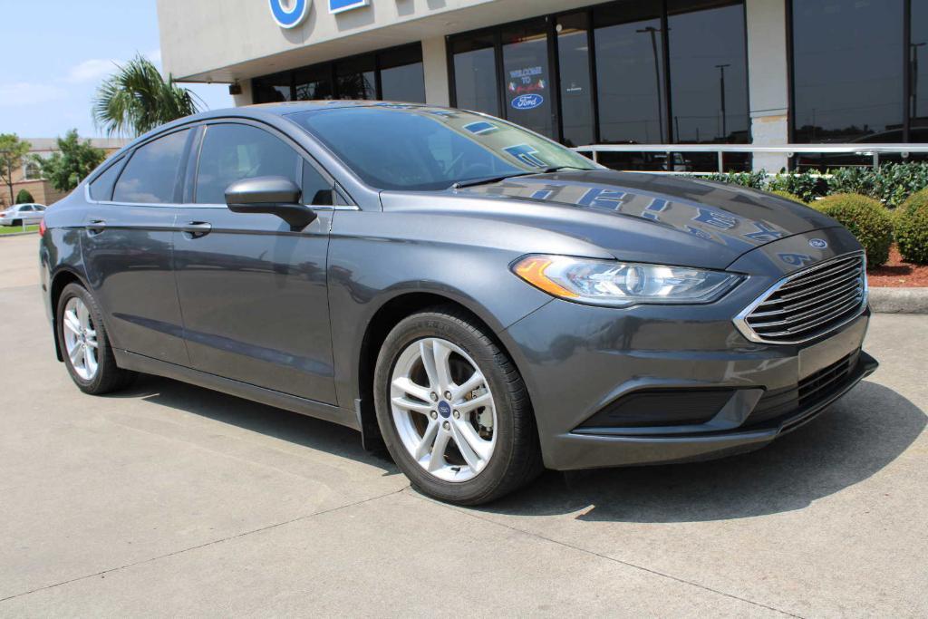 used 2018 Ford Fusion car, priced at $18,488
