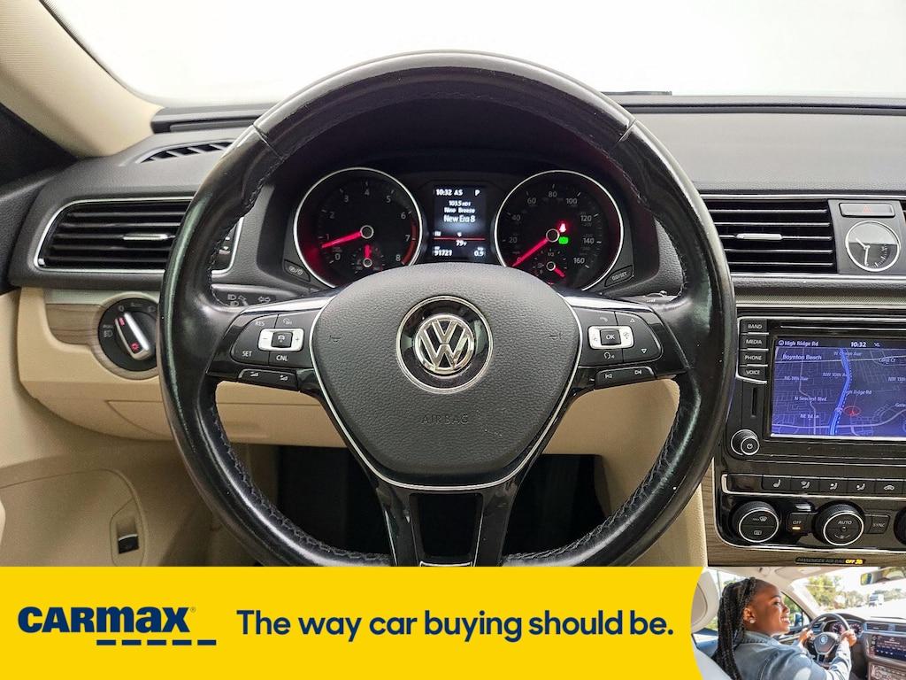 used 2017 Volkswagen Passat car, priced at $12,998