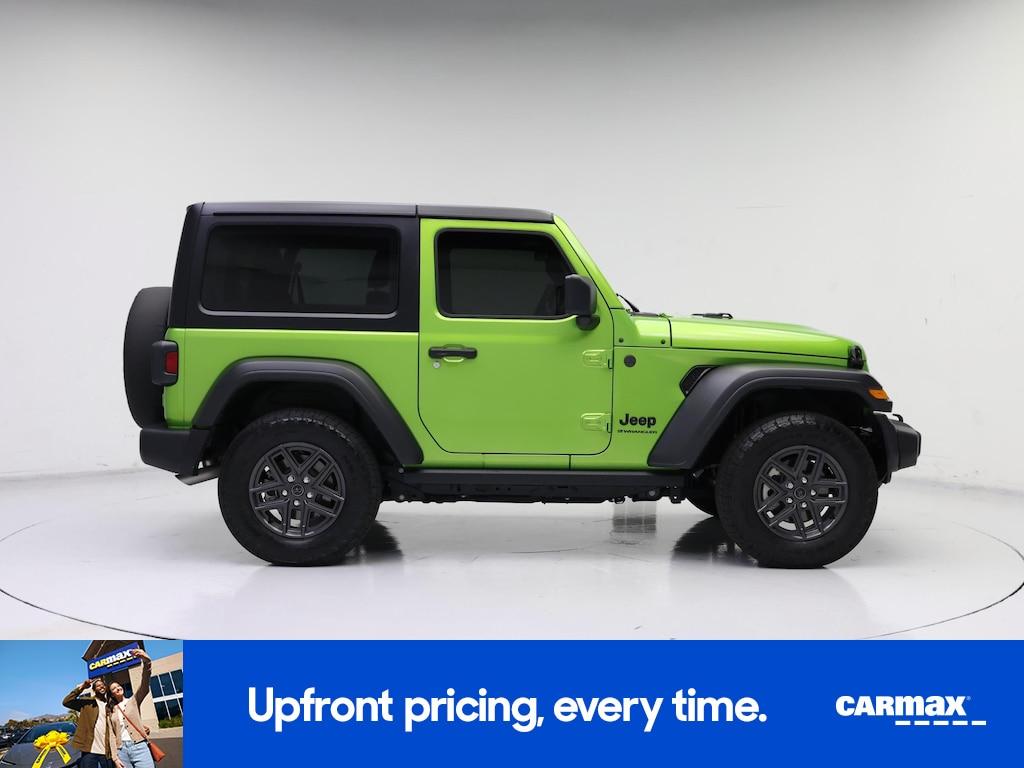 used 2025 Jeep Wrangler car, priced at $37,998
