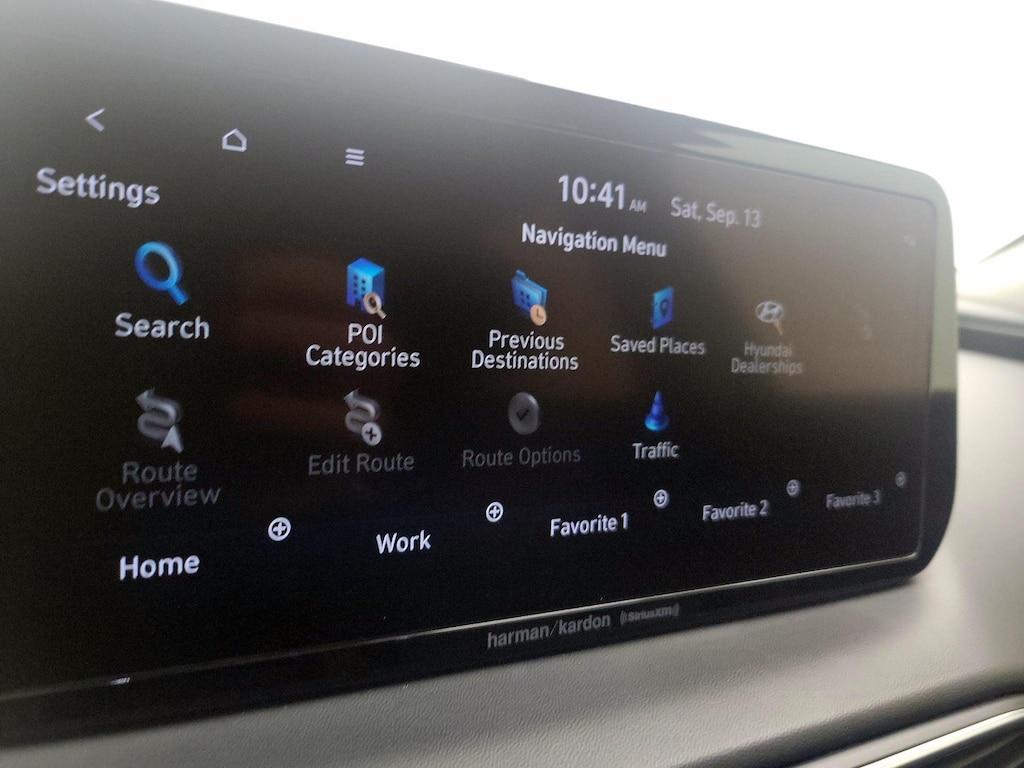 used 2022 Hyundai Santa Fe car, priced at $24,998