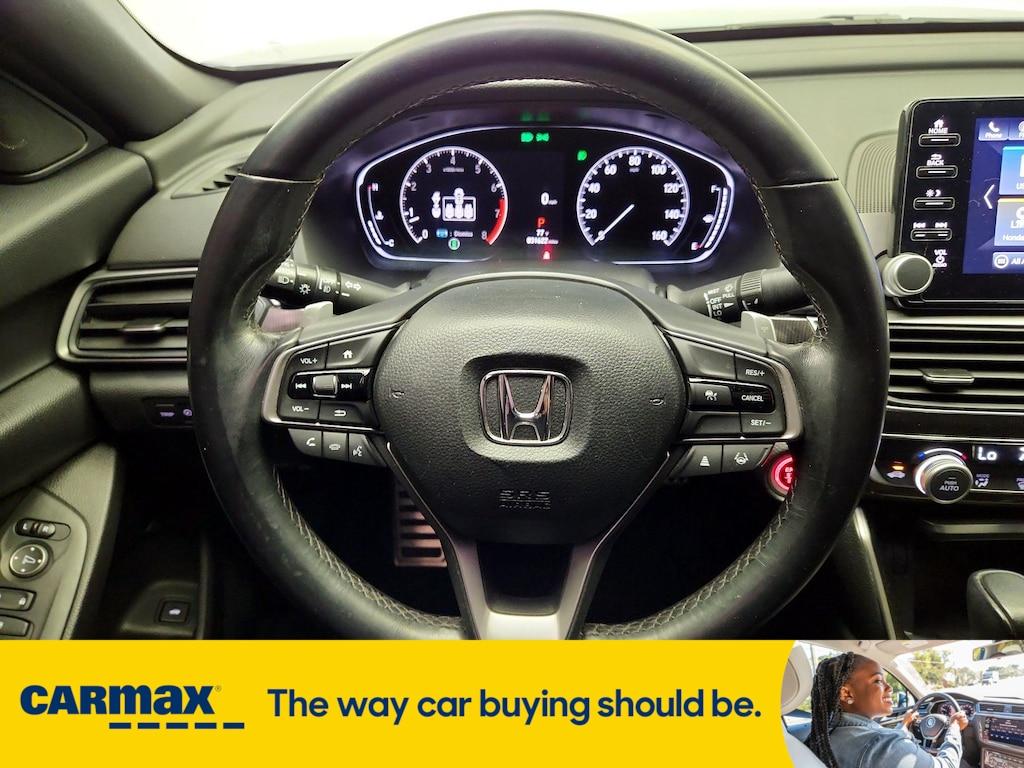 used 2021 Honda Accord car, priced at $25,998