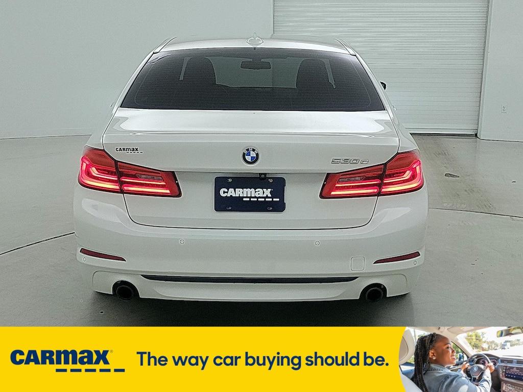 used 2018 BMW 530e car, priced at $20,998